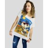 tienda bonita camiseta snoopy manga corta
